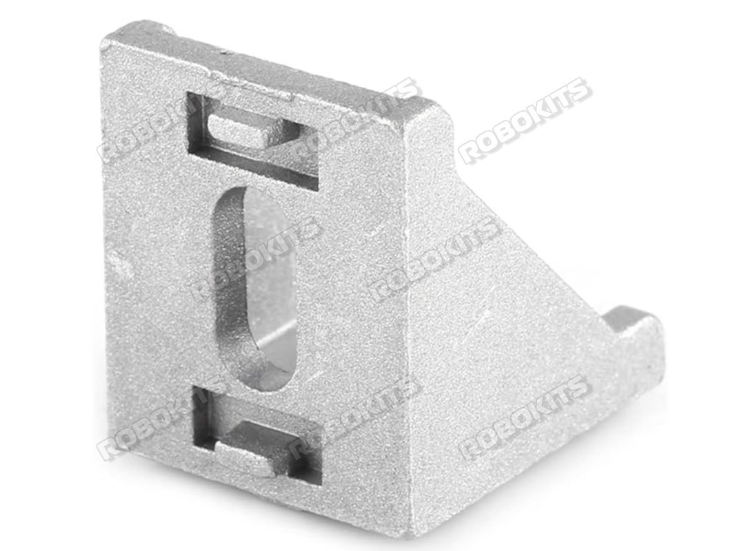 L Shape Aluminium Reinforcement Clamp With Straight Angle for 3030 Profile MOQ 4 Pcs