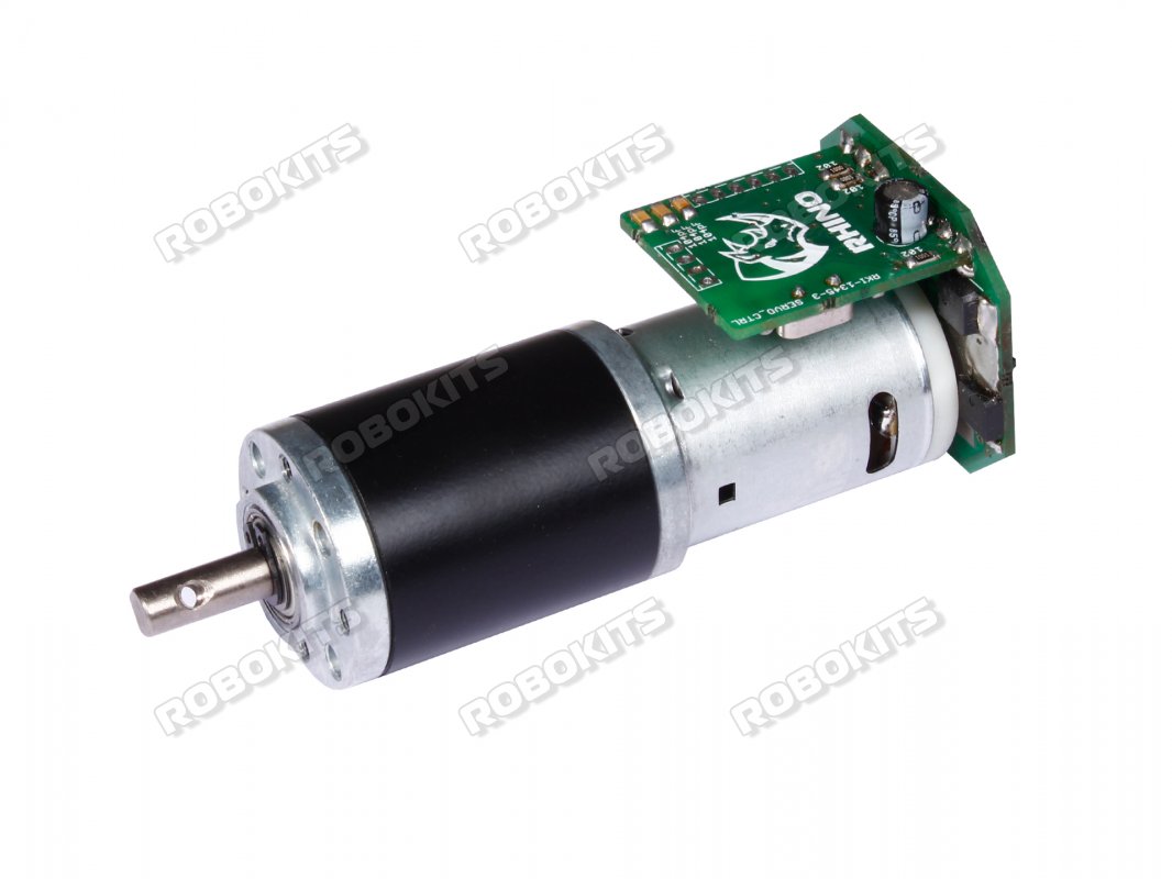 Rhino 12V 800RPM 3Kgcm Heavy Duty DC Planetary Geared Motor with