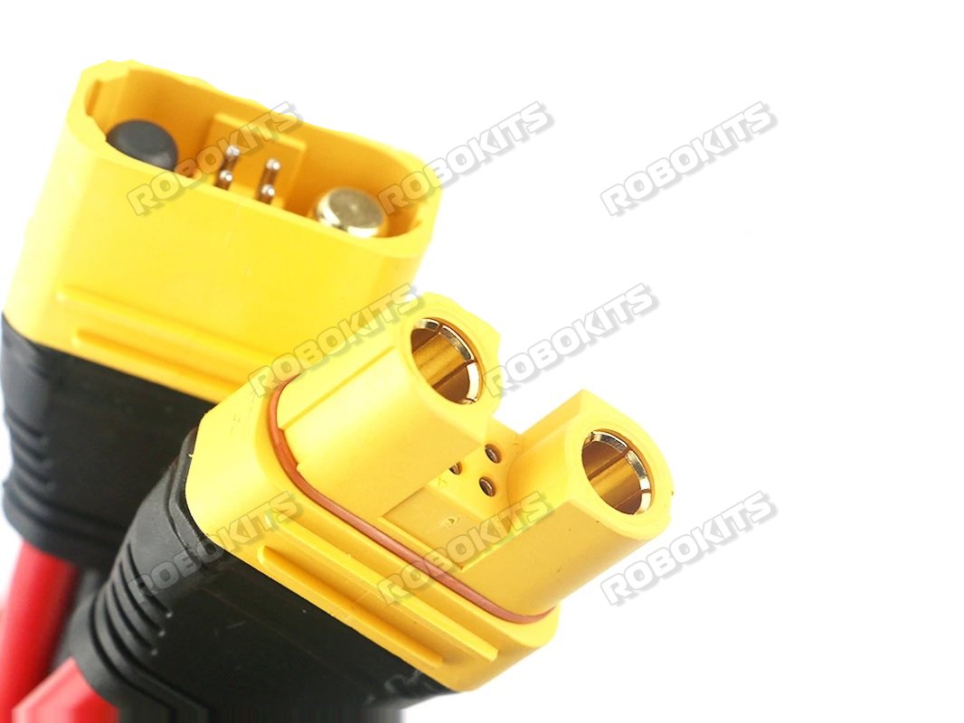 Amass AS150U Male and Female Connector with Wire Original (AS150-FMW)