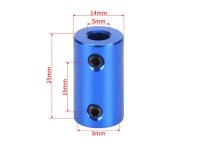 thumbnail image 2 of D-shaped Flange Coupling Connector Mecanum Wheels Metal 2 of 12
