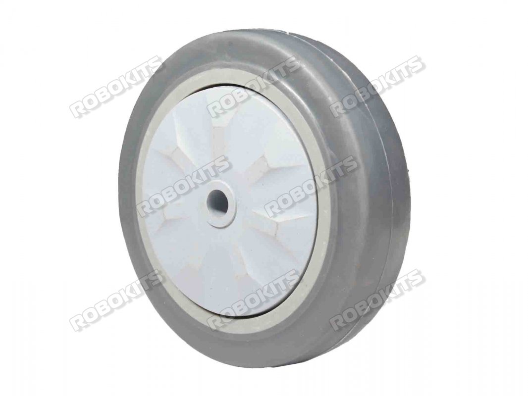 Astro Heavy Duty 125mm TPR Rubber HIgh Endurance Wheels (1"Wide)