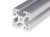 Astro Anodized Heavy duty Industrial Grade aluminium 4040 T-Slot Profile