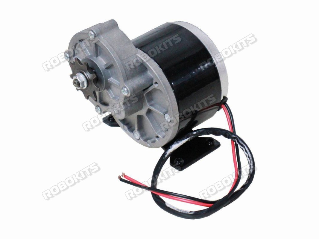 E-BIKE DC GEARED MOTOR MY1016Z2 24V 300RPM 250W