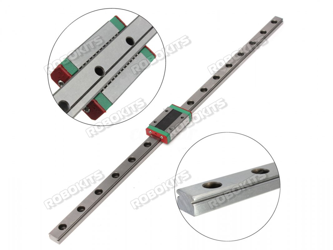 LM Guideways Miniature linear guide linear slider 400mm MGN12 +MGN12H
