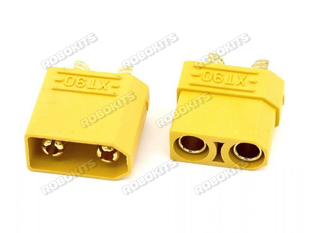 XT90 Amass Connectors - Male/Female Pair (Original)
