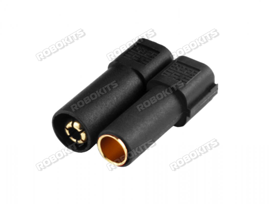 XT150 Connector Male-Female Pair (Black)