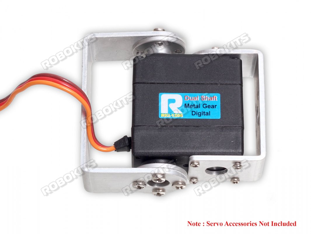Metal Gear Dual Shaft 16kgcm Digital Servo Motor