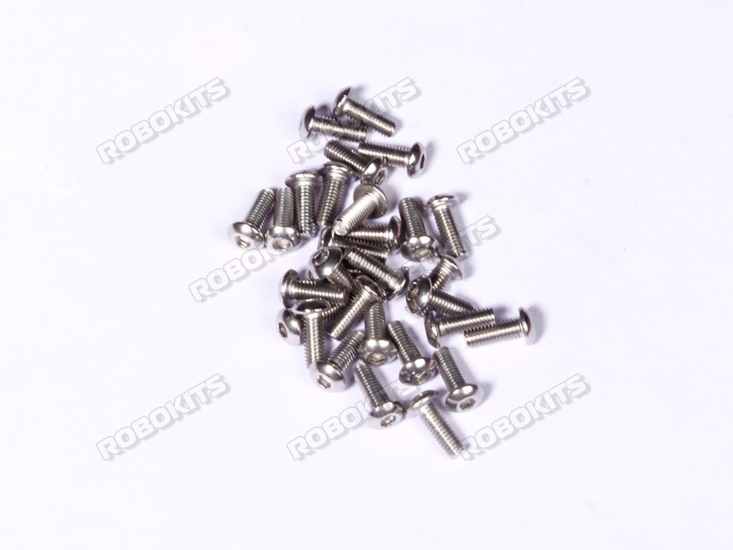 M3 x 10 mm SS Bolt Precision Stainless Steel 304 MOQ 25 pcs