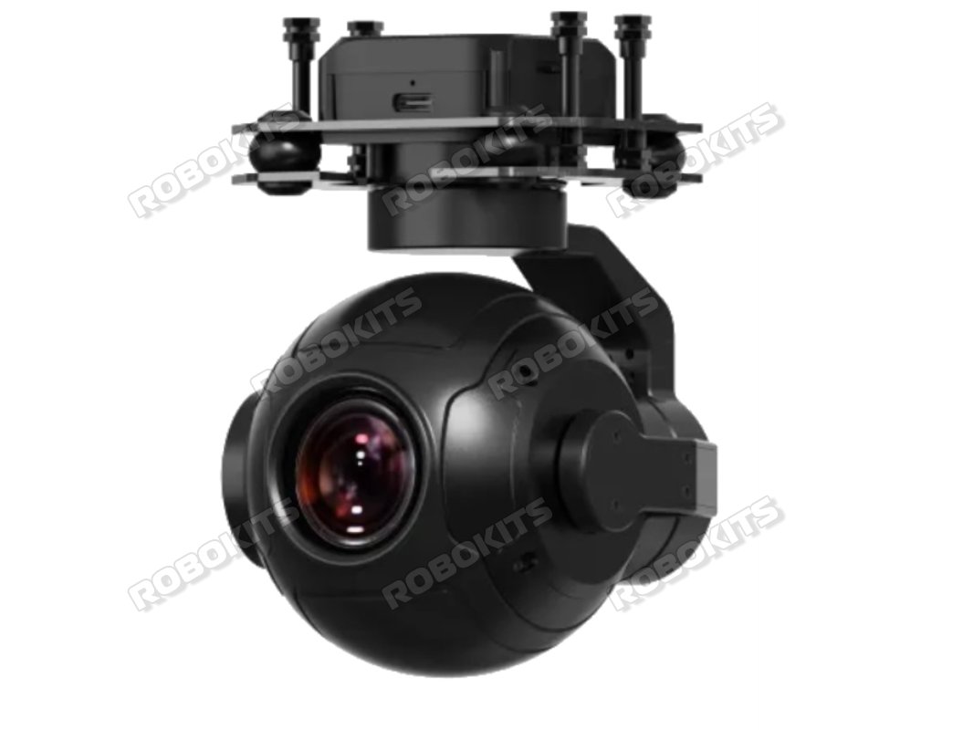 SIYI ZR10 3 Axis 2K 4MP QHD 30X Hybrid Zoom Gimbal Camera for Drone Surveillance Inspection