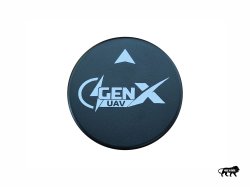 GenX UAV ZED-F9P Air Lightweight RTK GNSS module with integrated helical antenna and compass MADE IN INDIA