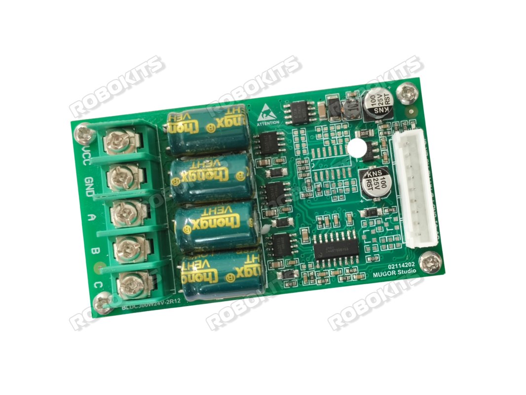 Sensored Close Loop Brushless 12V-60V DC Motor Driver 16A 300W (BLDC DRIVE)