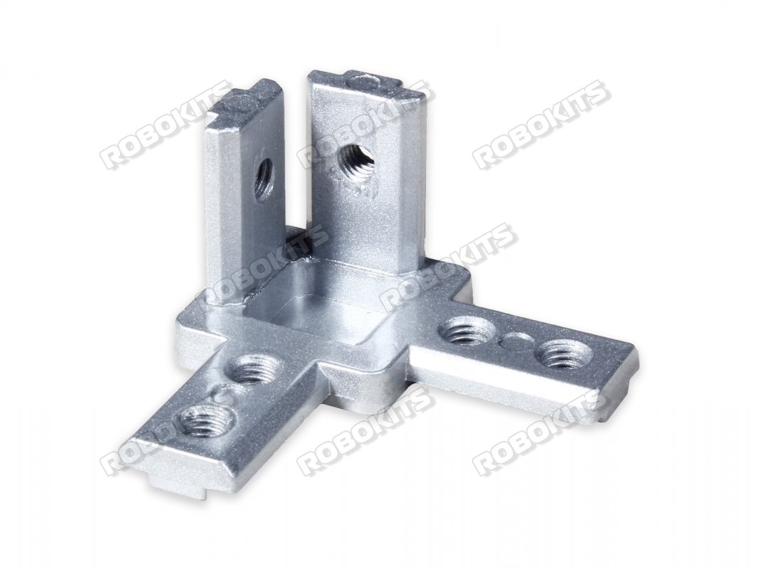 Standard 3 Way Inside Corner Brackets connector for 3030 Profile