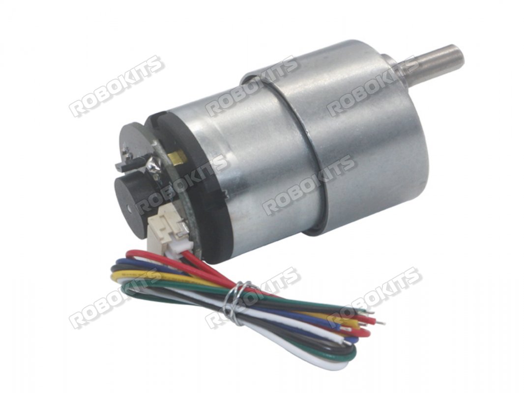 Rhino GB37 12V 180RPM 3.5Kgcm DC Geared Encoder Servo Motor