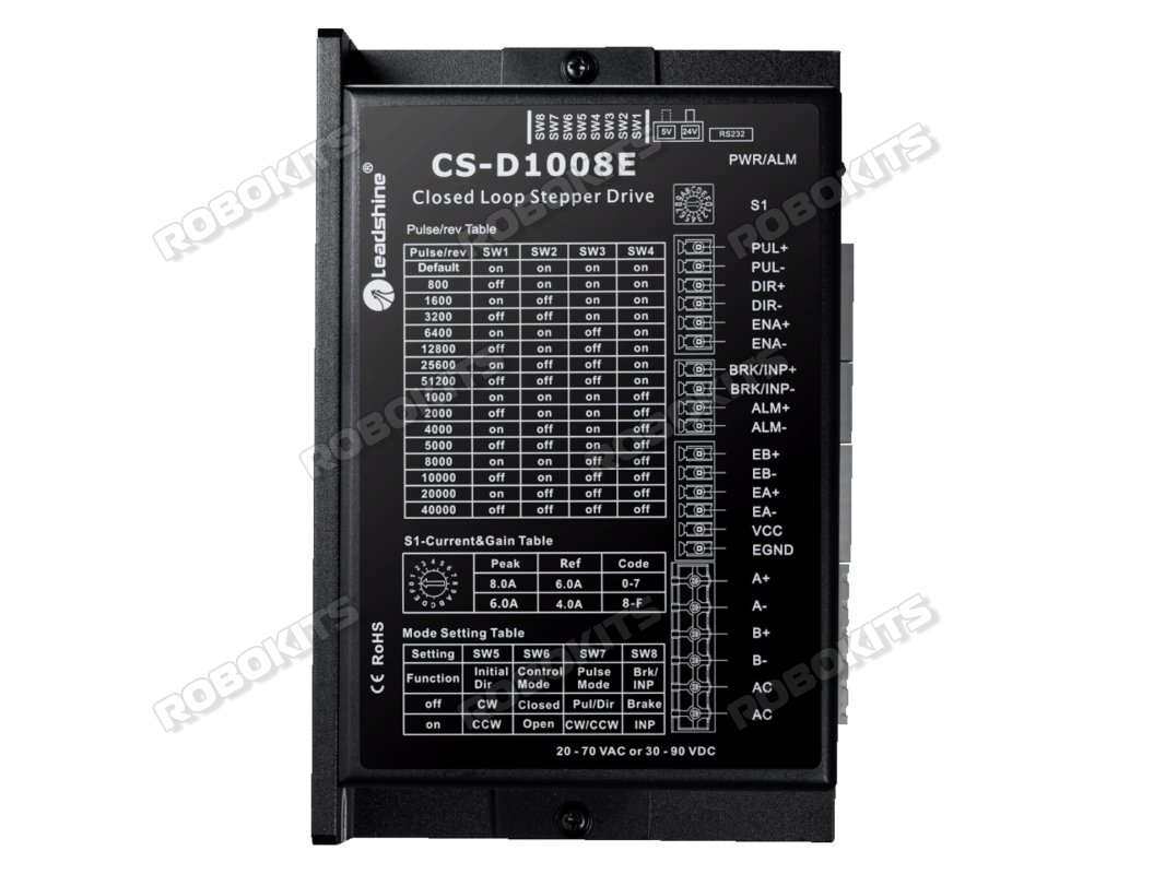CS-D1008E Closed Loop stepper Drive 24-110VDC 8.0A Leadshine Original