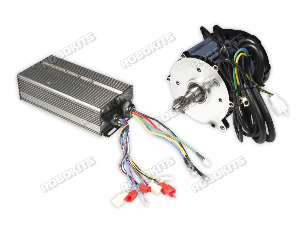 E-BIKE BM1109 48V 900W 3300RPM BLDC MOTOR WITH COMPATIBLE E-BIKE CONTROLLER