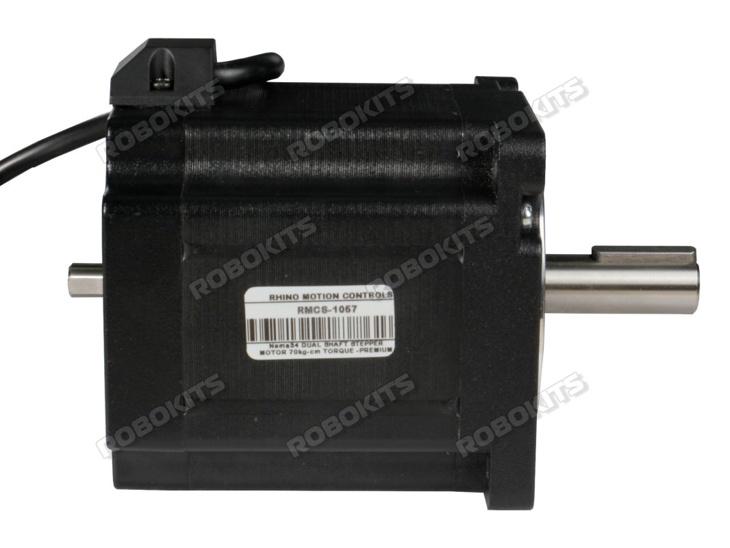 Nema34 DUAL SHAFT STEPPER MOTOR 70kg-cm TORQUE -PREMIUM