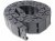 Cable Drag Chain Wire Carrier with end connectors 18x50mm 1Meter
