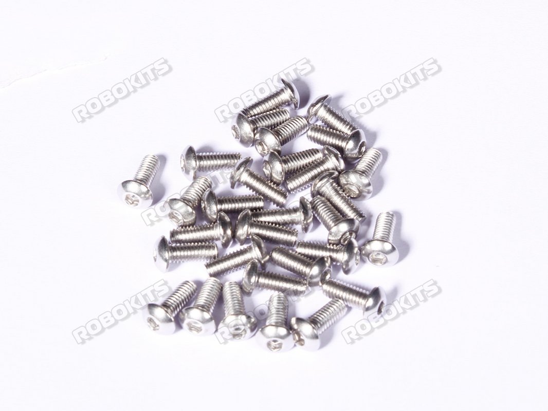 M4 x 8 mm SS Bolt Precision Stainless Steel 304 MOQ 25 Pcs