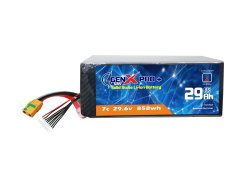 GenX Pro+ Solid State 29.6V 8S 29000mah 7C Premium Lithium Ion Solid State Rechargeable Battery 350wh/kg