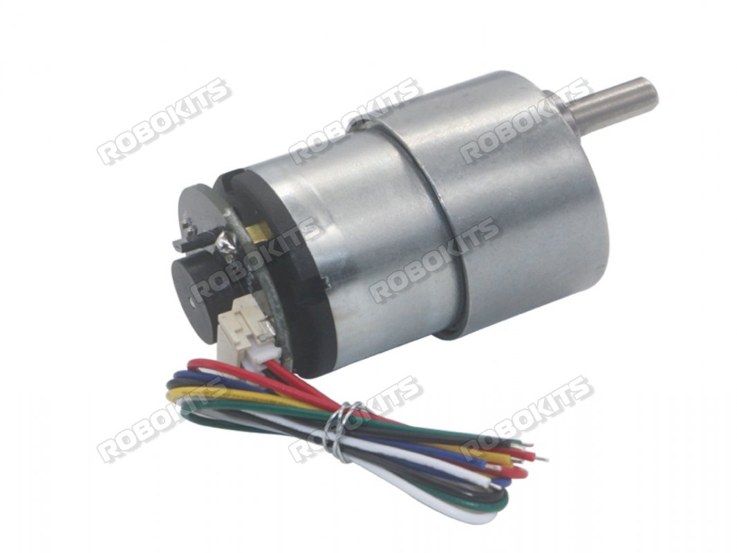 Rhino GB37 12V 1000RPM 0.7Kgcm DC Geared Encoder Servo Motor