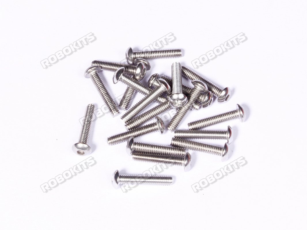 M5 x 20 mm SS Bolt Precision Stainless Steel 304 (MOQ 25pcs)