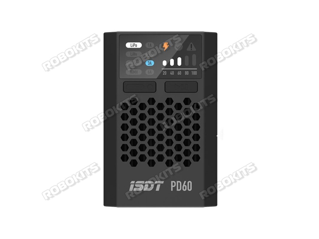 iSDT PD60 60W 6A 1-4S USB-C Input Battery Charger (Original)