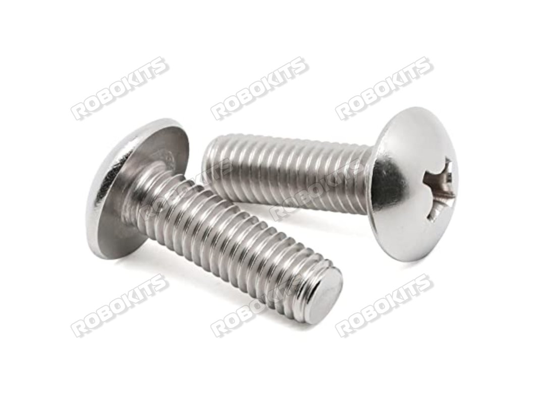 M4 x 8 mm Phillips Truss Head Screw (MOQ 50 pcs)