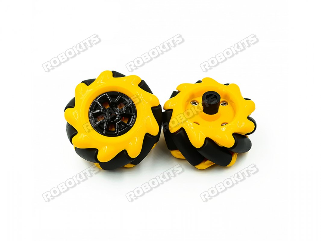 Mecanum Wheel 48mm For TT Motor (1x Left, 1x Right)