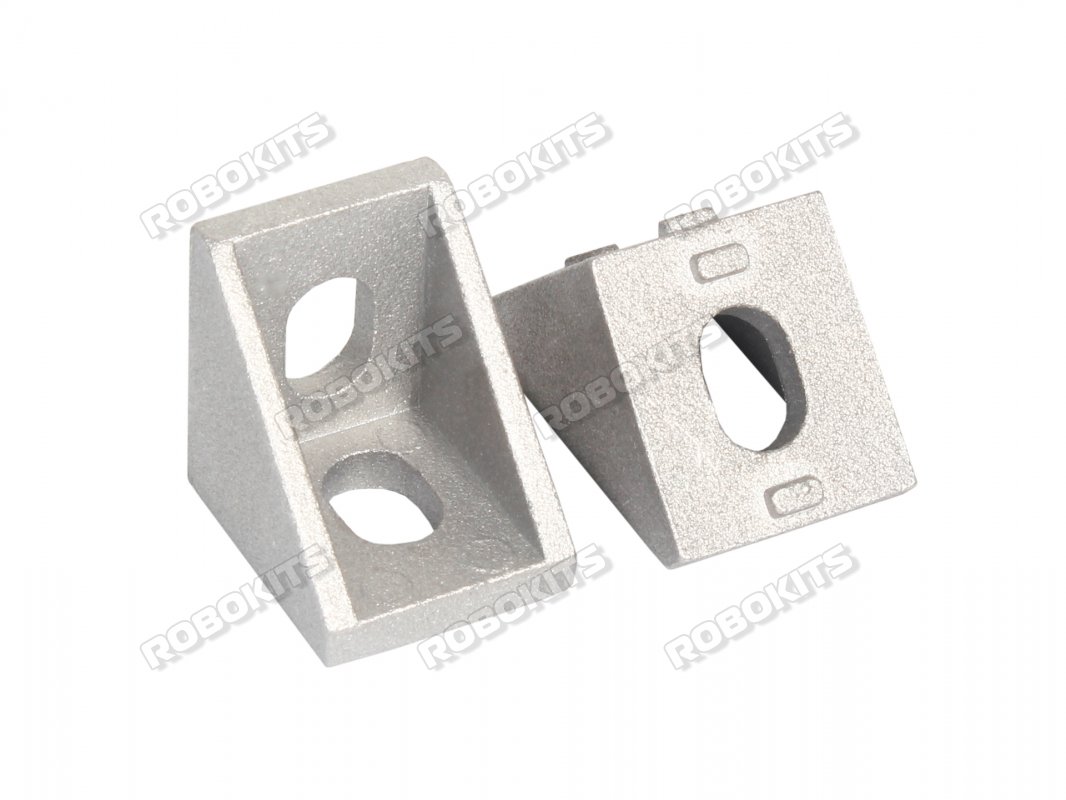 1720 L Shape Aluminium Clamp With Straight Angle for 2020 Profile MOQ 4pcs