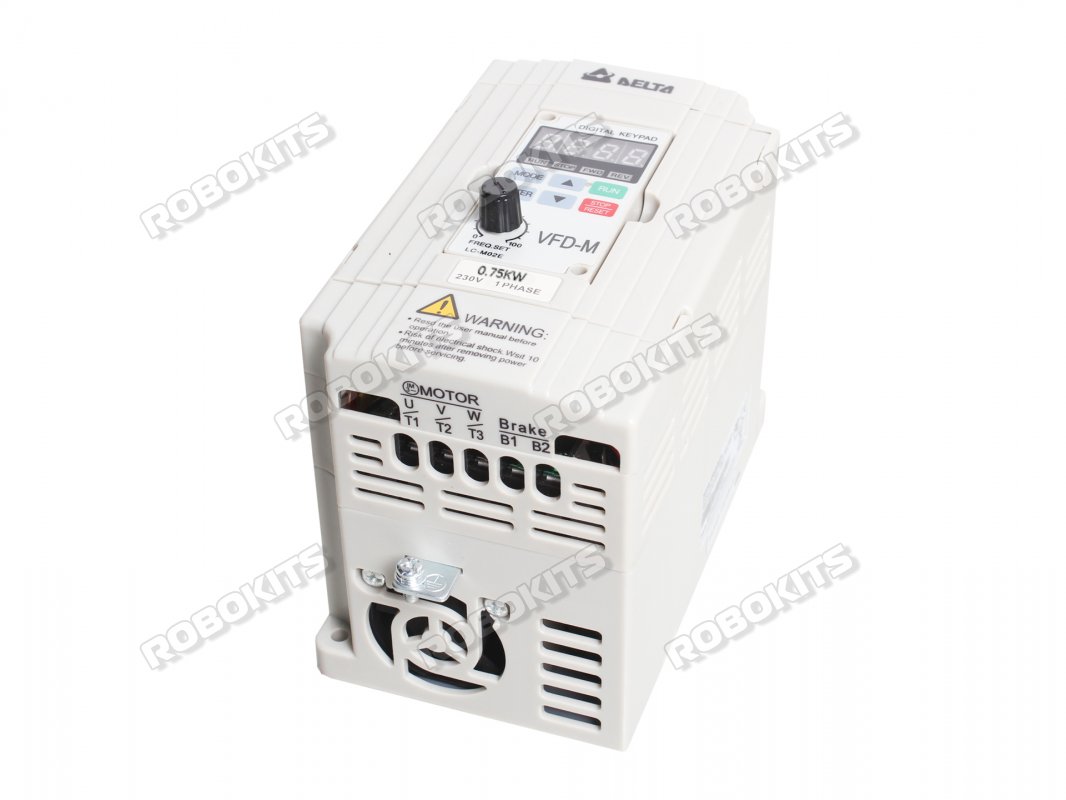 Delta VFD 0.75KW 400Hz AC Drive Single Phase