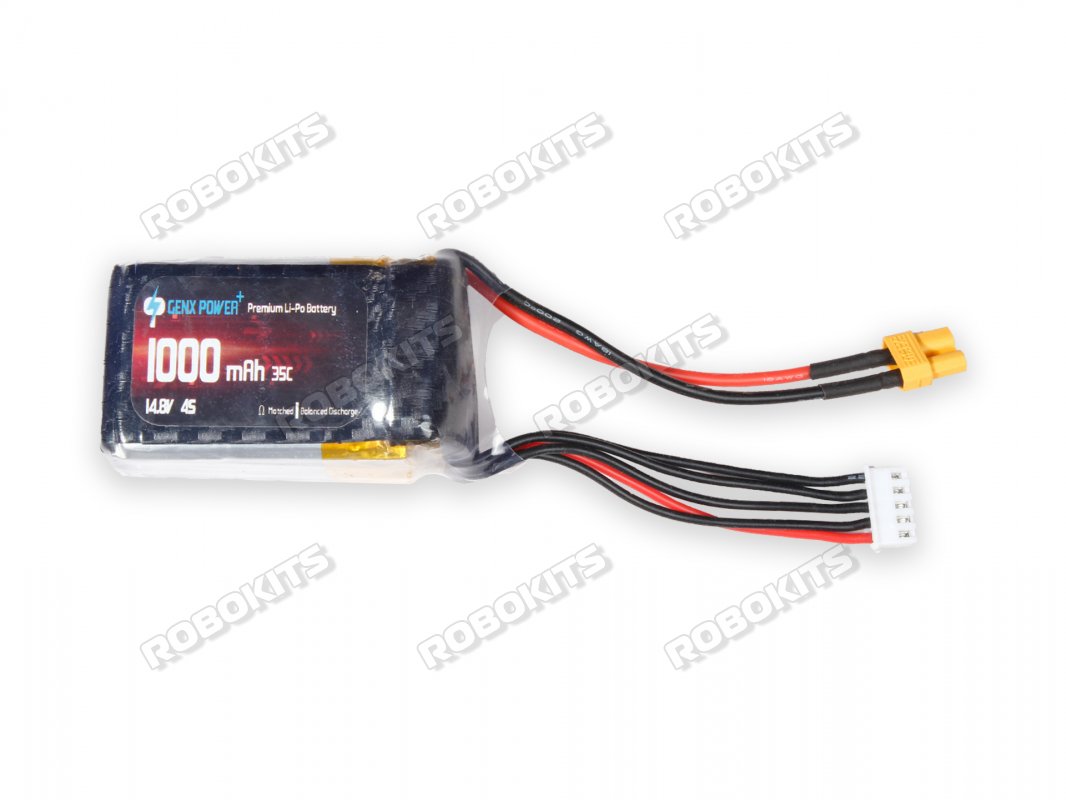 GenX 14.8V 4S 1000mAh 35C / 70C Premium Lipo Lithium Polymer Battery