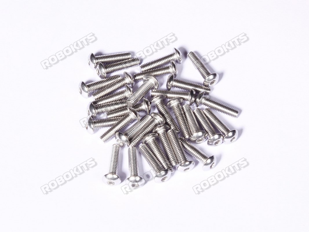 M5 x 16 mm SS Bolt Precision Stainless Steel 304 (MOQ 25pcs)