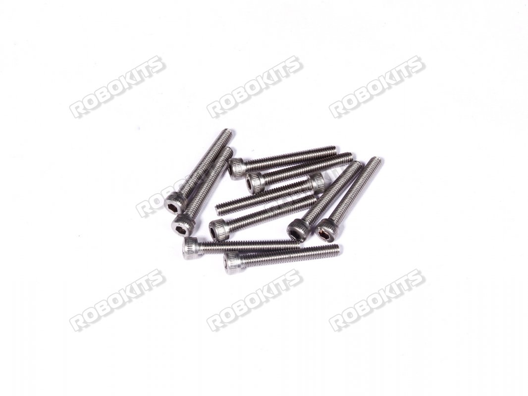 M4 x 30 mm Socket Head Cap Stainless Steel 304 Bolt MOQ 15 Pcs