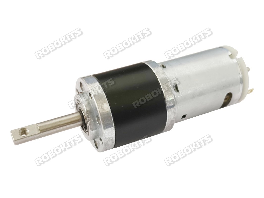 Rhino 12V DC 200RPM 15Kgcm IG32 Motor 6mm shaft Dia w/t 28mm shaft