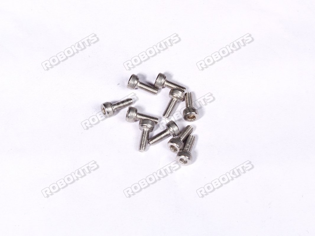 M3 x 8 mm Socket Head Cap Stainless Steel 304 Bolt MOQ 15 Pcs