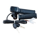 24V E-bike Throttle with key switch and voltage level indicator