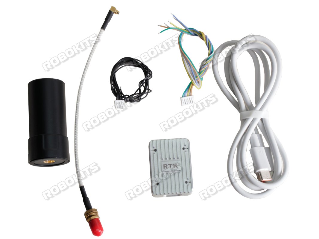 GenX RTK ublox ZED-F9P Tough Fly (Tough + Helical Antenna) RTK GPS Quad-Constellation GNSS module for drones