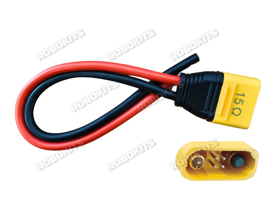 Amass AS150U Male Connector with Wire Original (AS150-M-W)