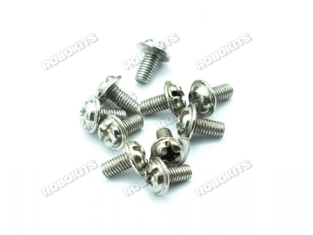 M3 x 6 mm SS Pan Phillips Bolt Stainless Steel 304 MOQ 25 Pcs