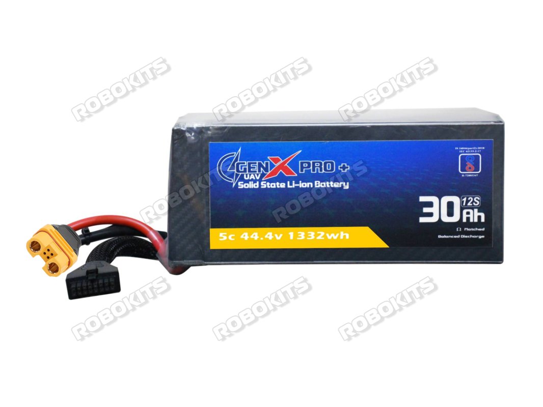 GenX Pro+ Solid State 44.4V 12S 30000mAh 5C / 10C Premium Li-ion Battery