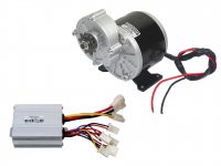E-BIKE DC GEARED MOTOR MY1016Z3 24V 300RPM 350W WITH CONTROLLER E