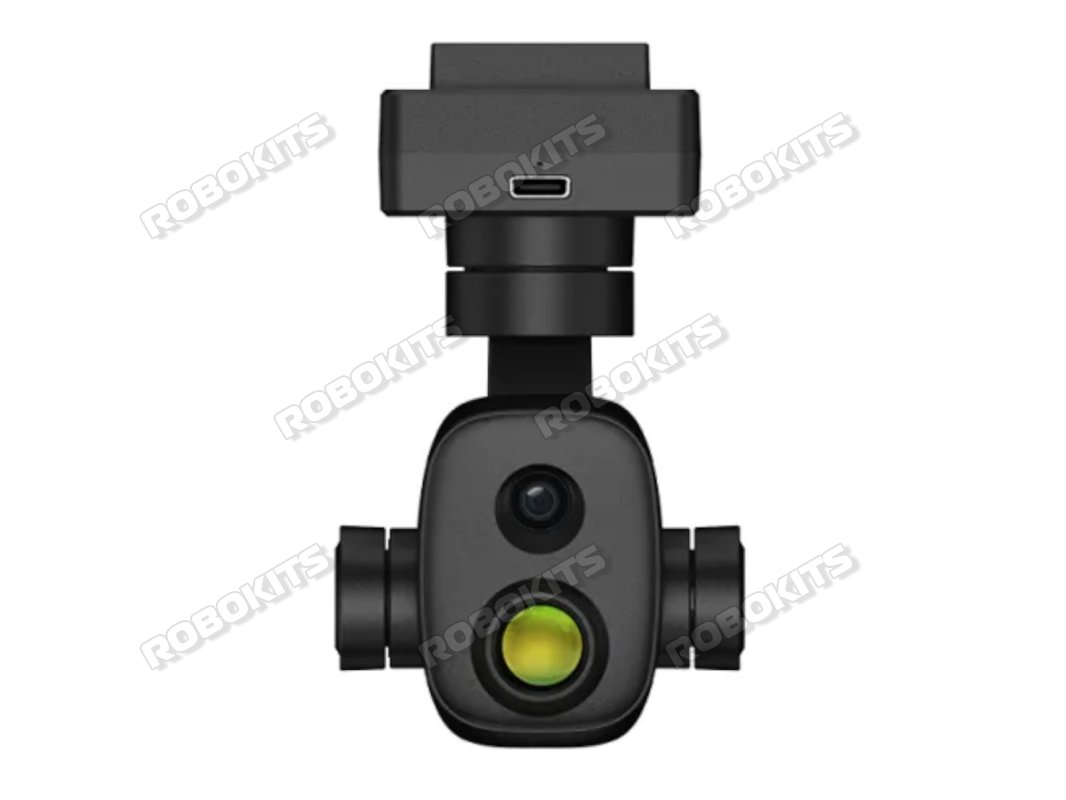 SIYI ZT6 Mini Optical Pod Dual Sensors 4K 8MP 6X Digital Zoom Gimbal Camera Thermal Imaging Temperature 3-Axis payload Surveillance Inspection