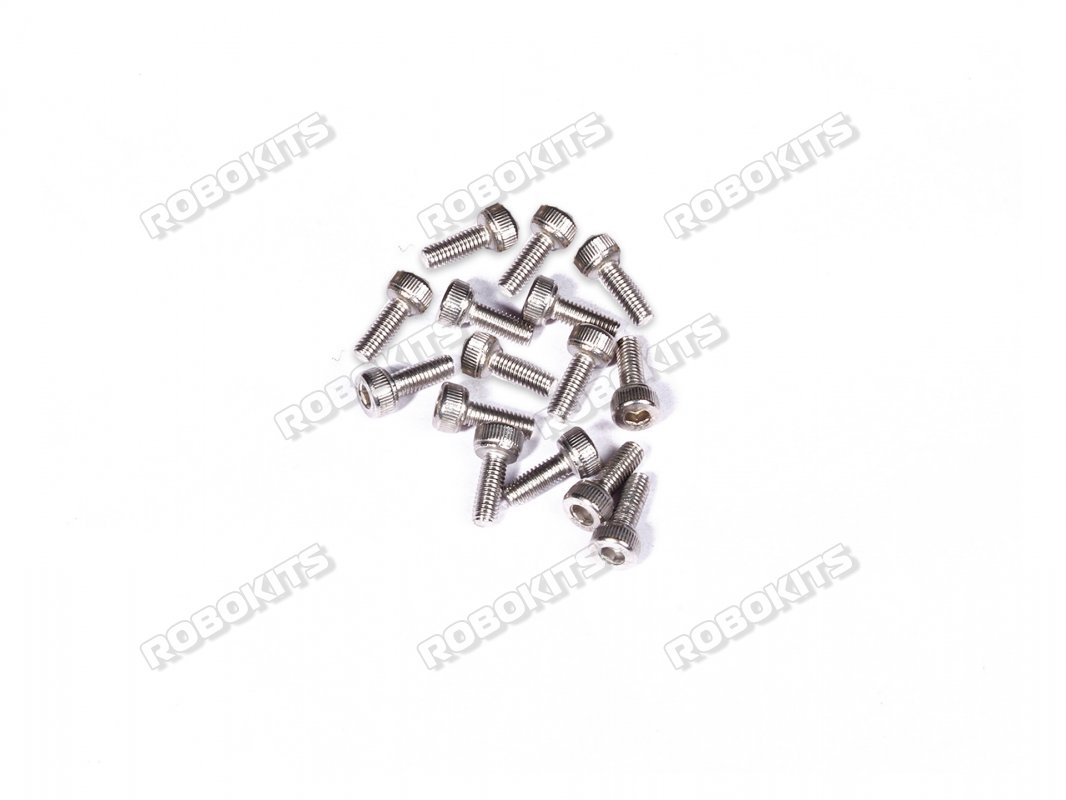 M5 x 8mm Socket Head Cap Stainless Steel 304 Bolt (MOQ 15pcs)