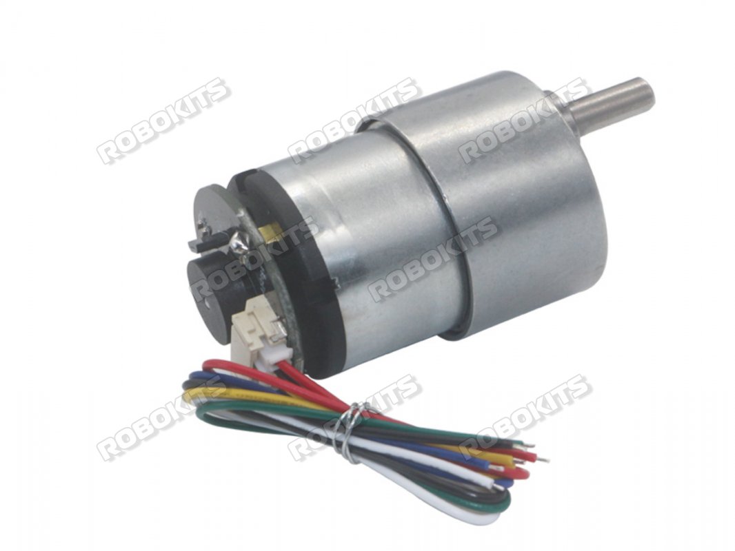 Rhino GB37 12V 330RPM 2.2Kgcm DC Geared Encoder Servo Motor