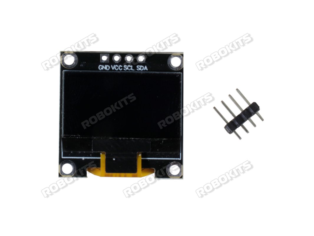 128x64 0.96 Inch OLED Display Module I2c Interface - Arduino Compatible