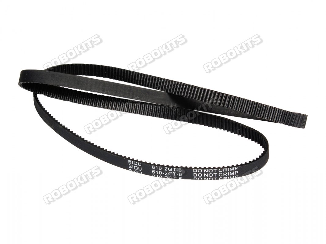 GT2 6mm Closed Timing Belt 610mm