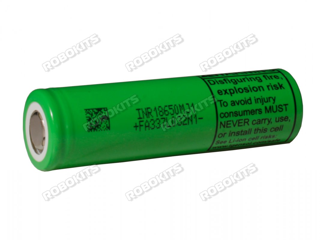 LG 3500mAh 3C LI-ION BATTERY (INR18650MJ1)