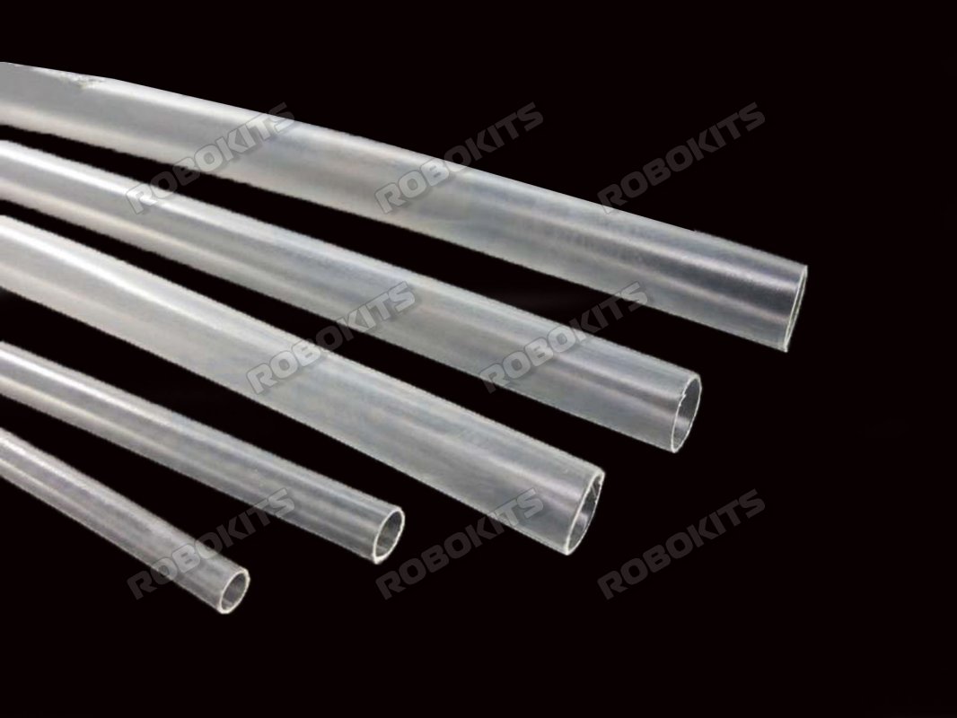 Heat Shrink Sleeve 5 mm Transparent Premium Quality Industrial Grade WOER (HST) MOQ 2 meter